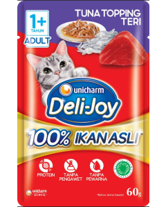 Deli-Joy Pouch Tuna & Teri 60g ID